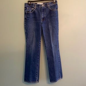 EUC Vintage 90s Y2K 00s Express Bleus Bootcut Blue Jeans 11/12R Flare
